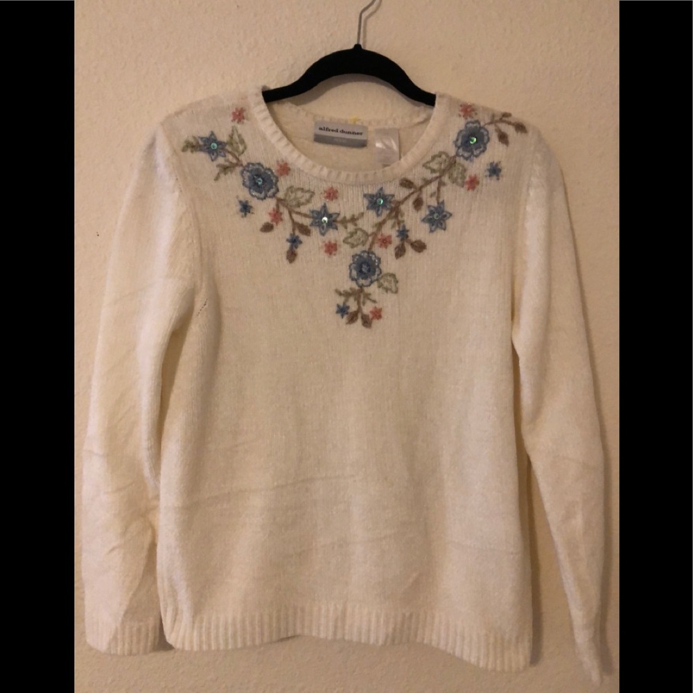 ⚡️⚡️Vintage Alfred dunner  sweater⚡️⚡️